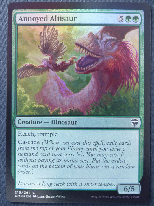 Annoyed Altisaur Foil - Mtg Magic Cards #EH