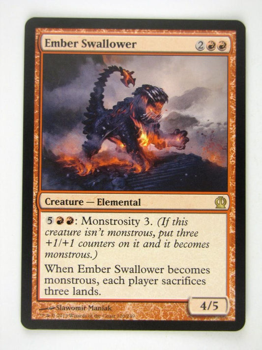 MTG played Cards: EMBER SWALLOWER # 13H52