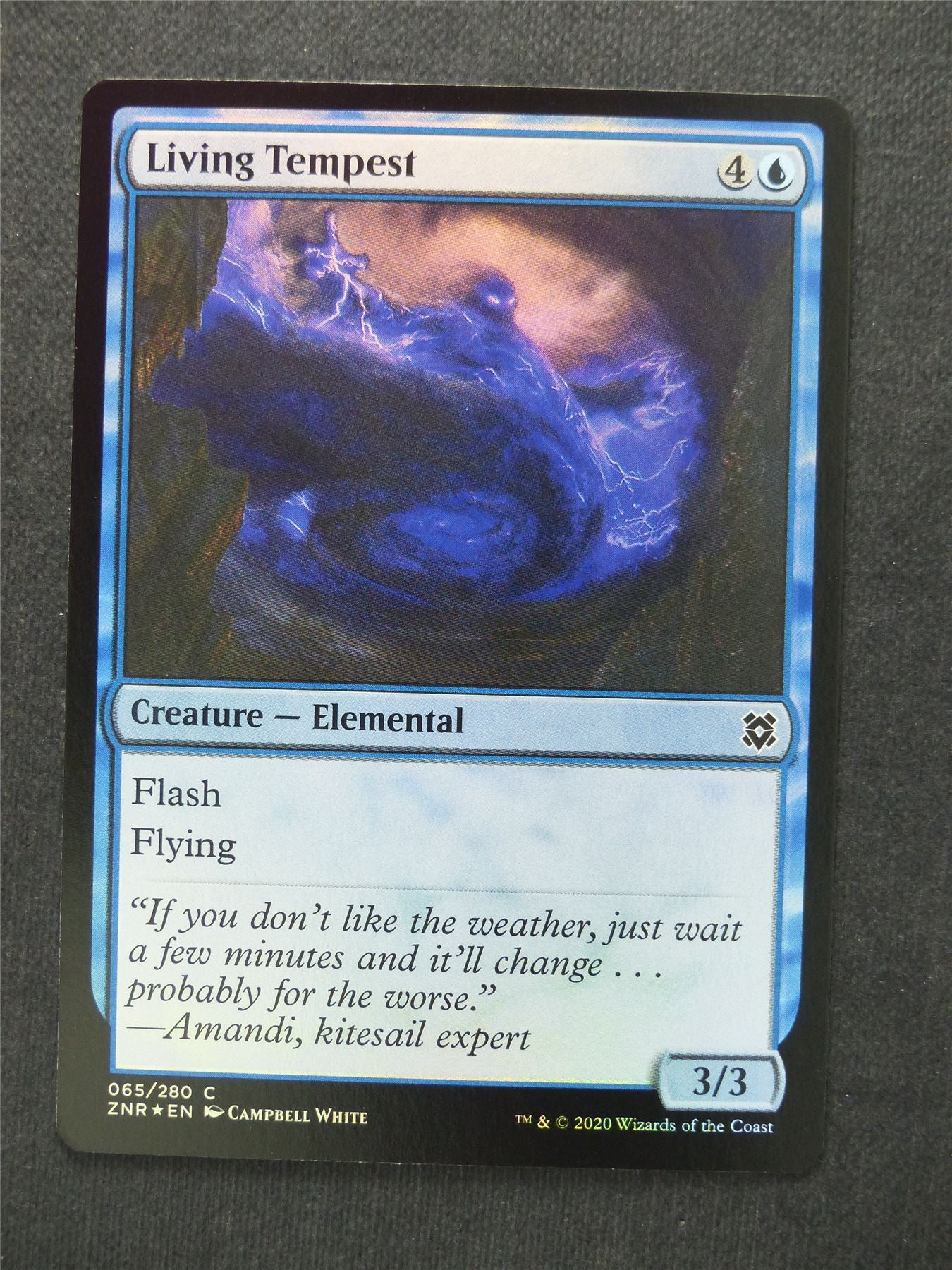 Living Tempest Foil - Mtg Magic Cards #5P