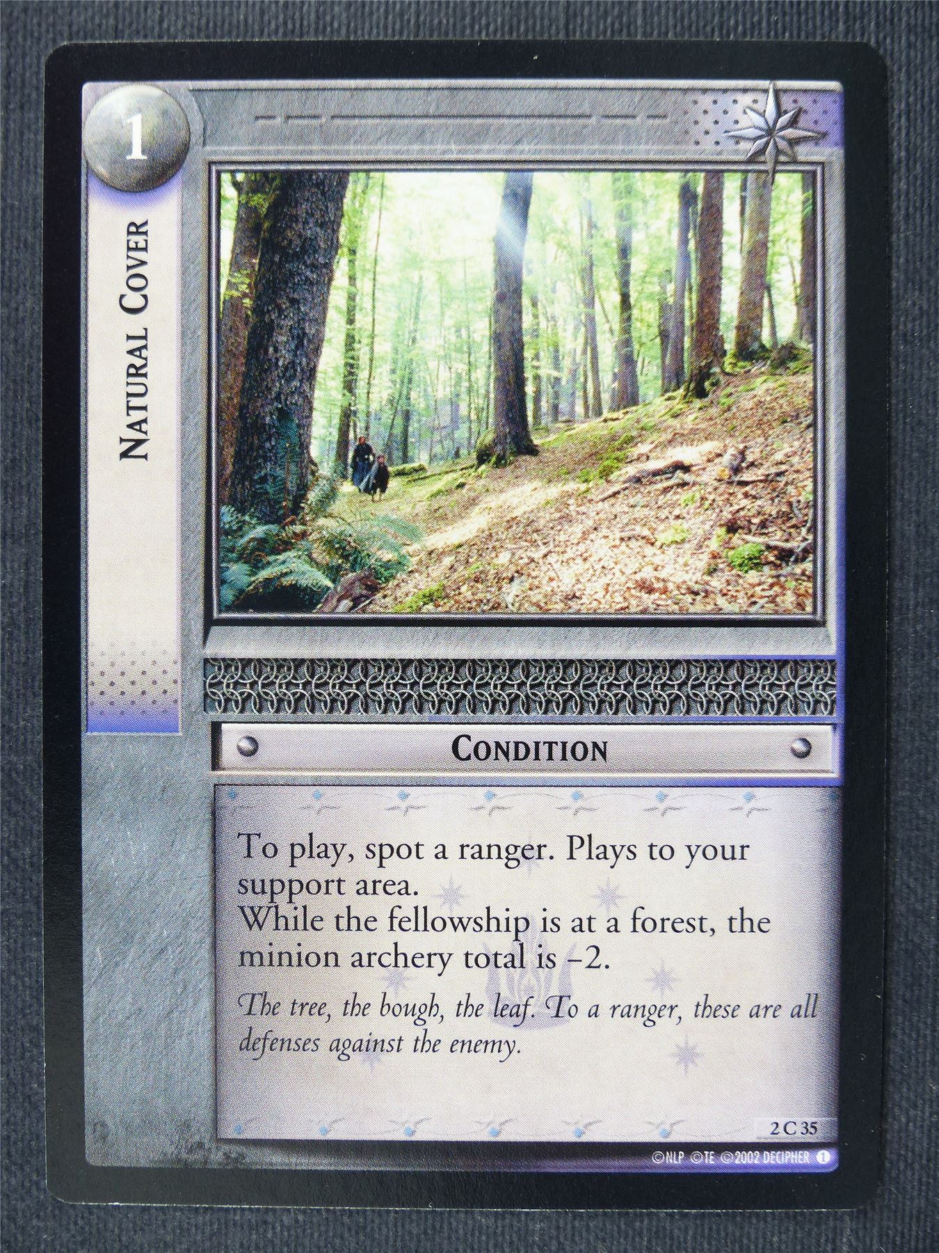 Natural Cover 2 C 35 - LotrR Cards #3EC