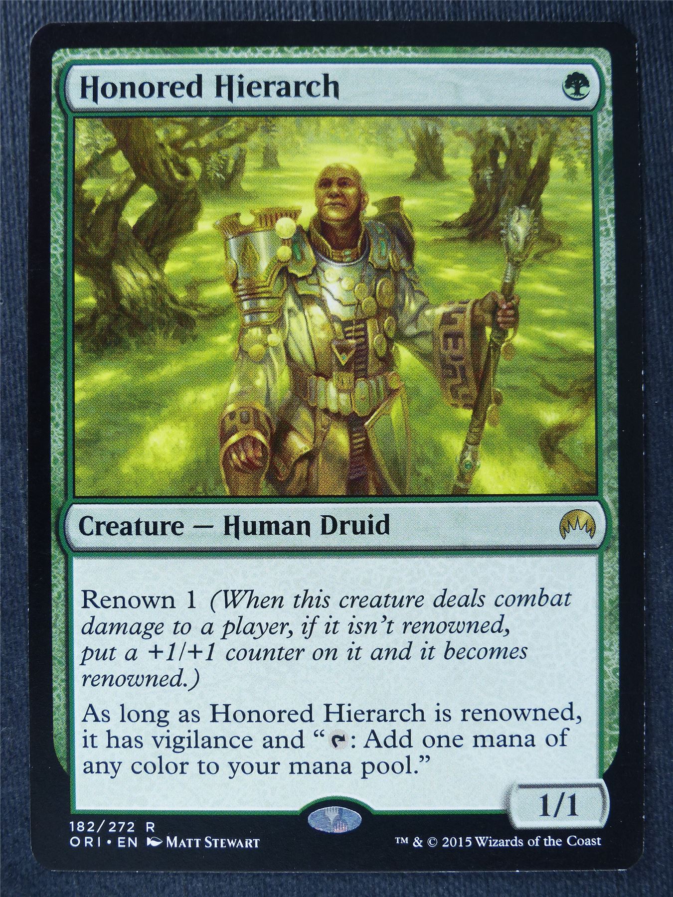 Honored Hierarch - Mtg Magic Cards #T3