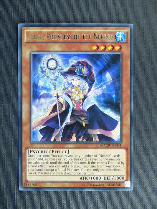 Ariel Priestess of the Nekroz MACR Rare - Yugioh Cards #Y1