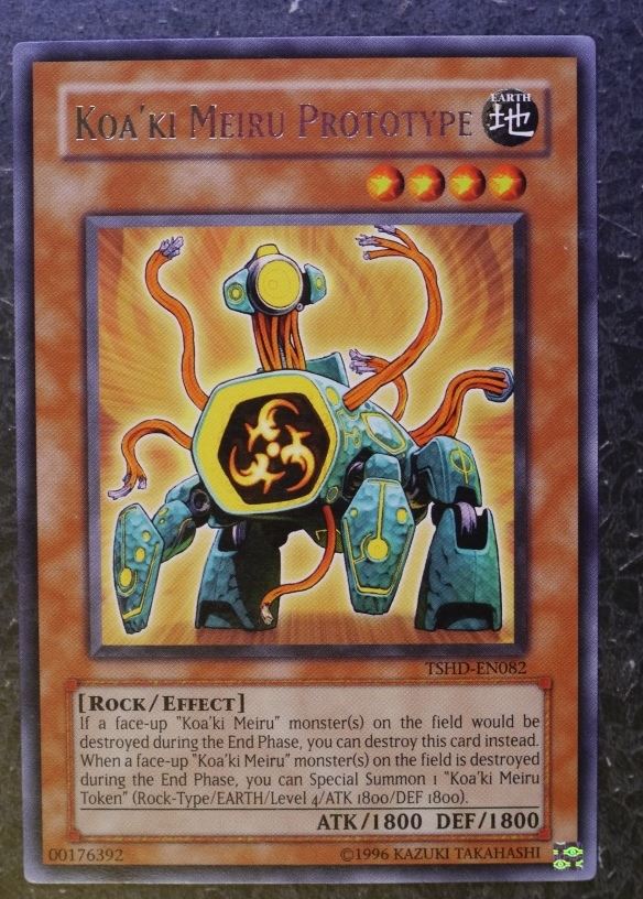 Yugioh Cards: KOA'KI MEIRU PROTOTYPE  TSHD SUPER RARE # 2I55