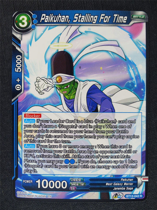 Paikuhan Stalling for Time #NA