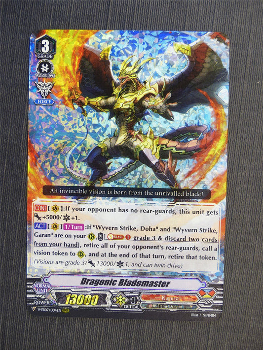 Dragonic Blademaster V-EB07 RRR - Vanguard Cards #644