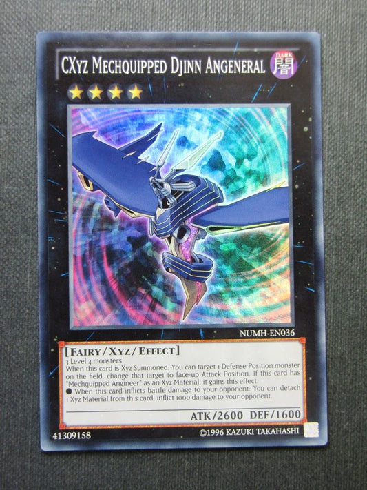 CXYZ Mechquipped Djinn Angeneral NUMH Super Rare - Yugioh Cards #KX