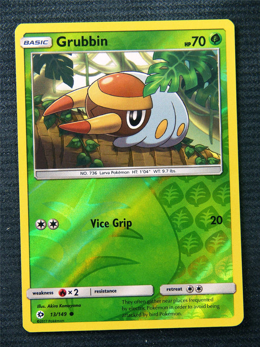 Grubbin 13/149 Reverse Holo Common - Pokemon Card #8EI