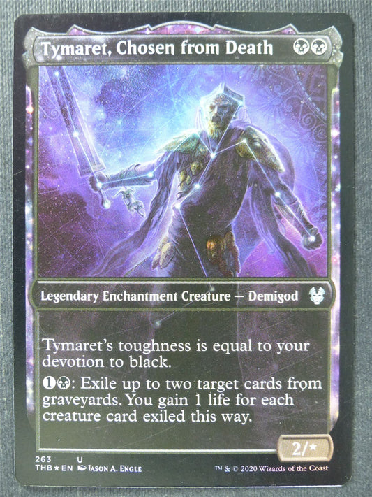 Tymaret Chosen from Death Showcase Foil - Mtg Magic Card #XZ