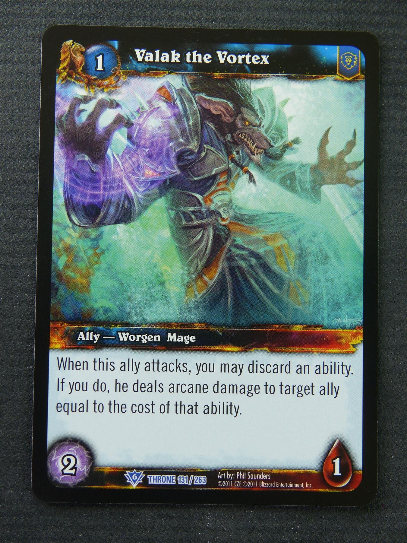 Valak The Vortex - Rare - World Of Warcraft #1N8