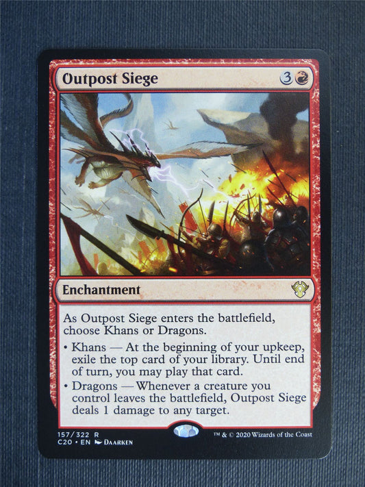 Outpost Siege - C20 - Mtg Card