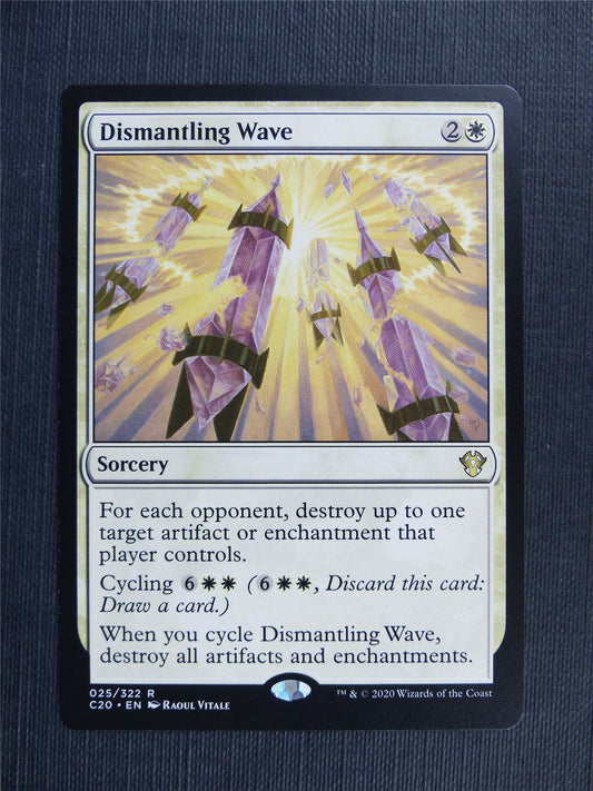 Dismantling Wave - C20 - Mtg Card