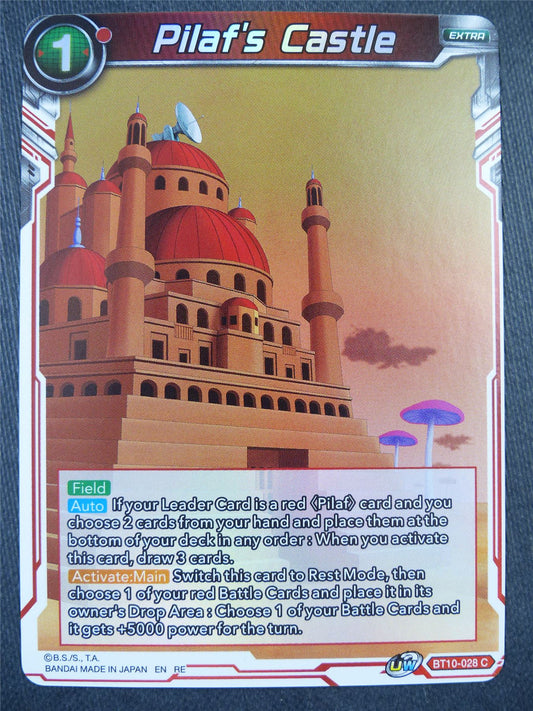 Pilaf's Castle BT10 Foil - Dragon Bal Super Card #8YW