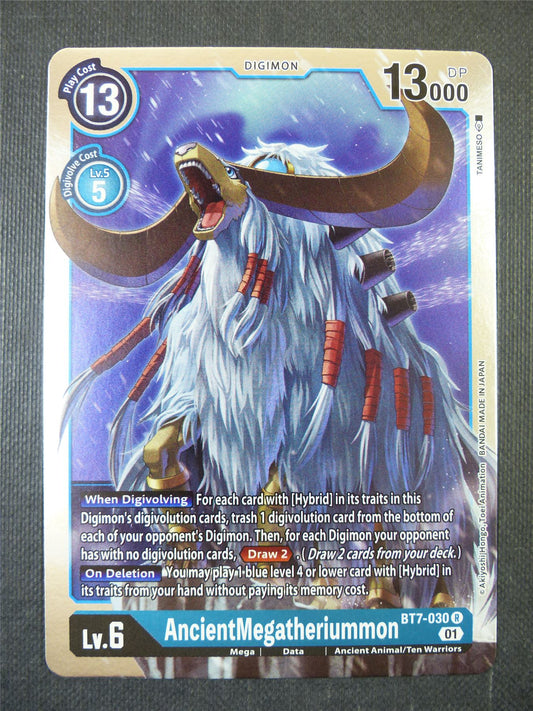 AncientMegatheriummon BT7-030 R - Digimon Card #1ZB