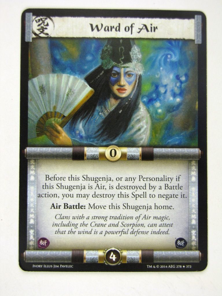 L5R Cards: Ivory: WARD OF AIR # 14G32