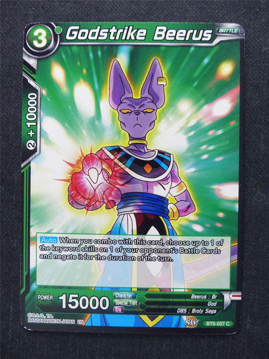 Godstrike Beerus - Dragon Ball Super Cards #2Q