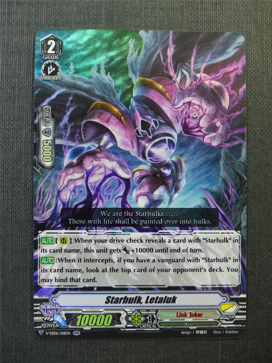 Starhulk Letaluk V-EB06 RR - Vanguard Cards #XE