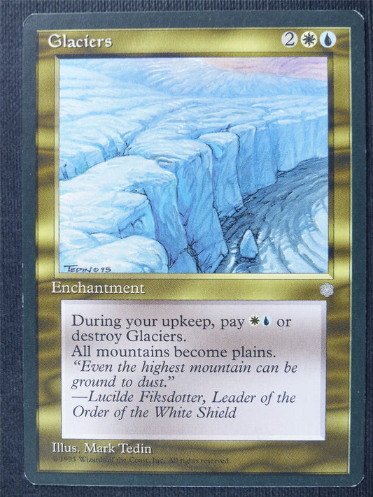 Glaciers - Ice Age - Mtg Magic Cards #2QC