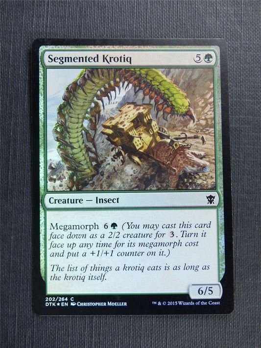 Segmented Krotiq Foil - Mtg Magic Cards #55T