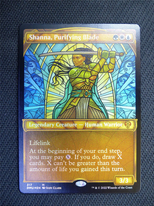 Shanna Purifying Blade FOIL - Dominaria United - Mtg Card #7UQ