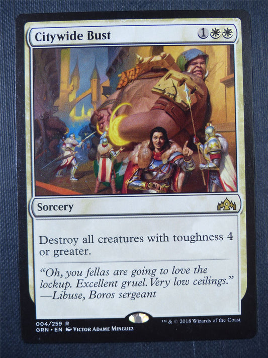 Citywide Bust - Mtg Card #81S