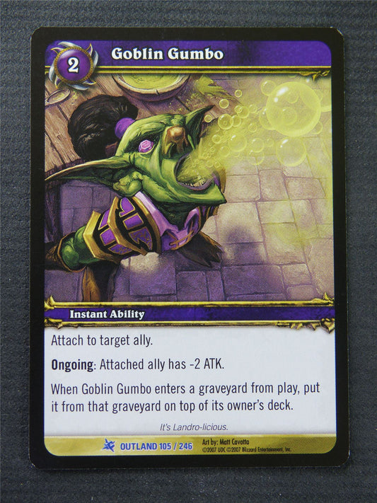 Goblin Gumbo - Rare - World Of Warcraft #1NR
