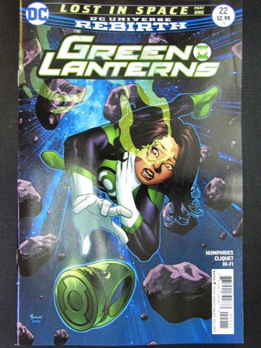 DC Comics: GREEN LANTERNS #22 JULY 2017 # 29E9