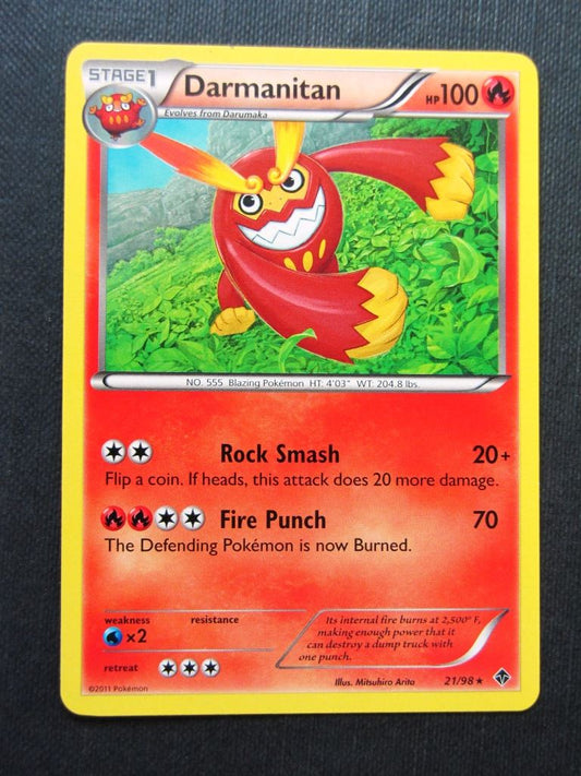 Darmanitan 21/98 - Pokemon Cards #2BA