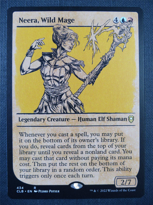 Neera Wild Mage Showcase - Mtg Card #6T4