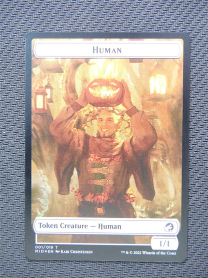 Vampire and Human Foil Token - Innistrad - Mtg Card #3HL