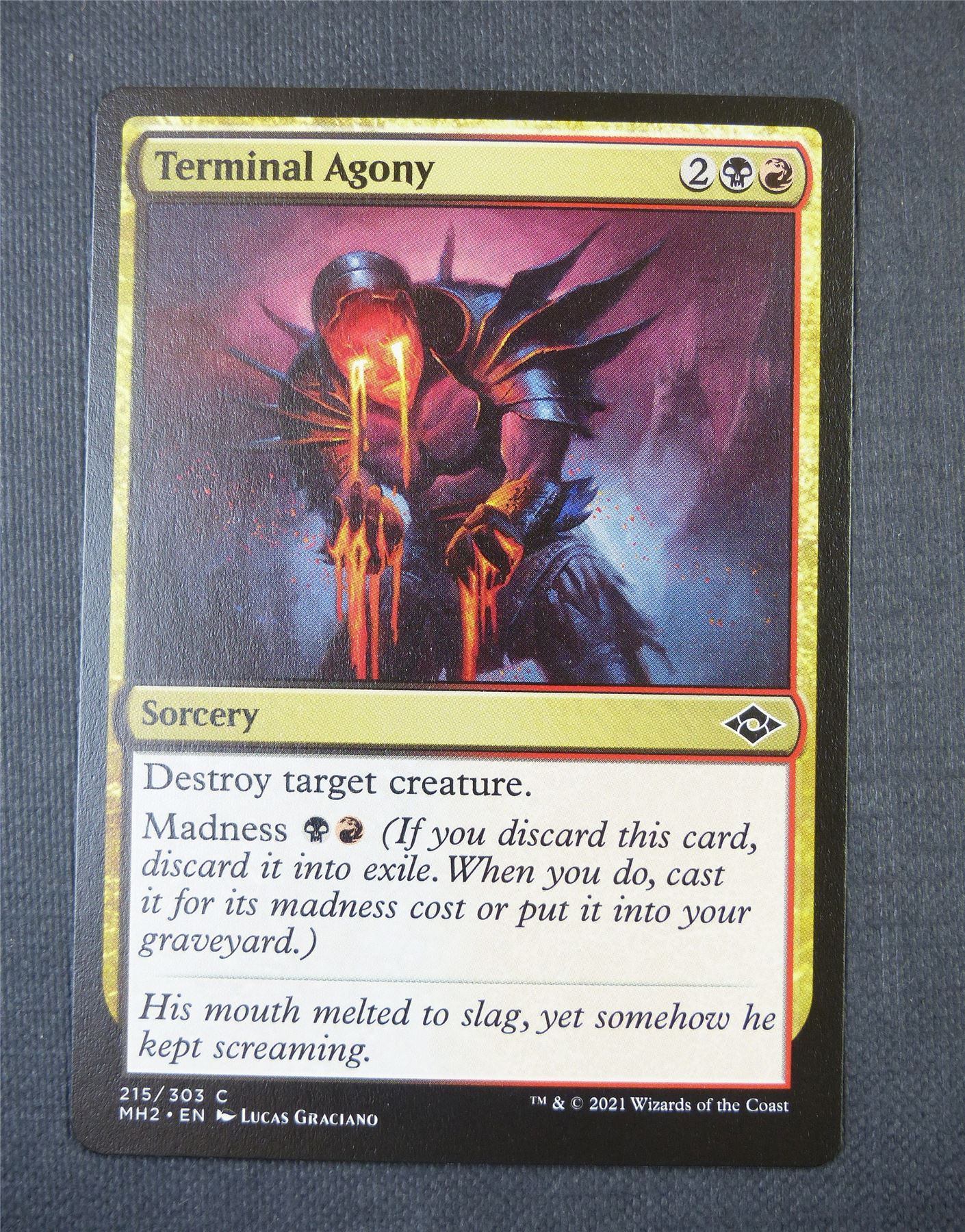 Terminal Agony - Mtg Card #4ZU