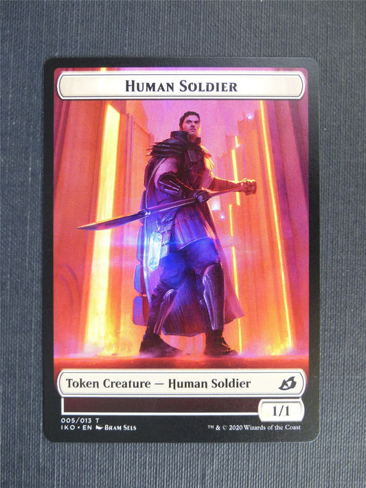 Human Soldier / Zombie Token - C20 - Mtg Card