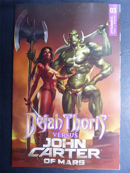 DEJAH Thoris versus John Carter of Mars #3 - Oct 2021 - Dynamite Comics #BV