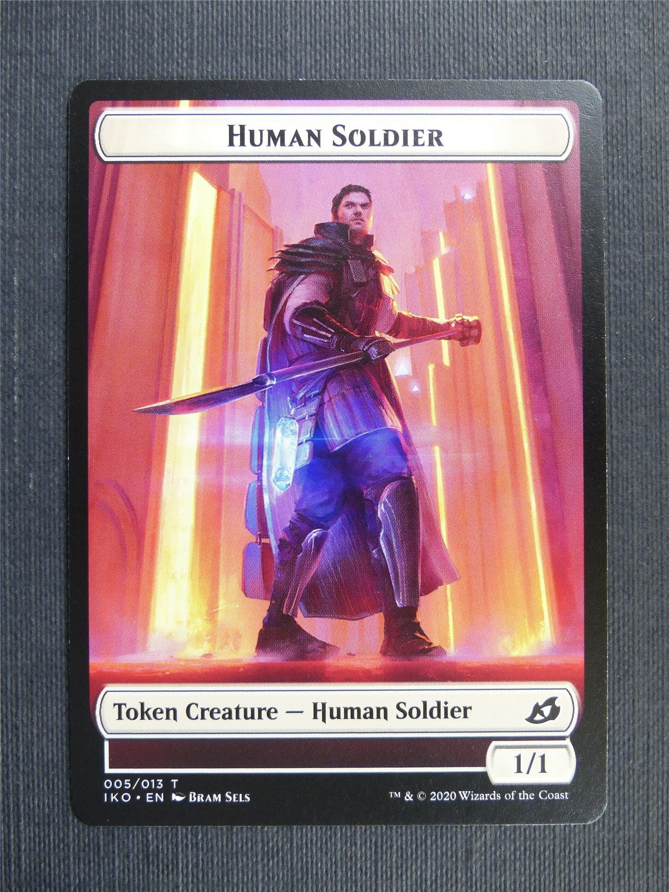 Human Soldier Token - IKO Mtg Card