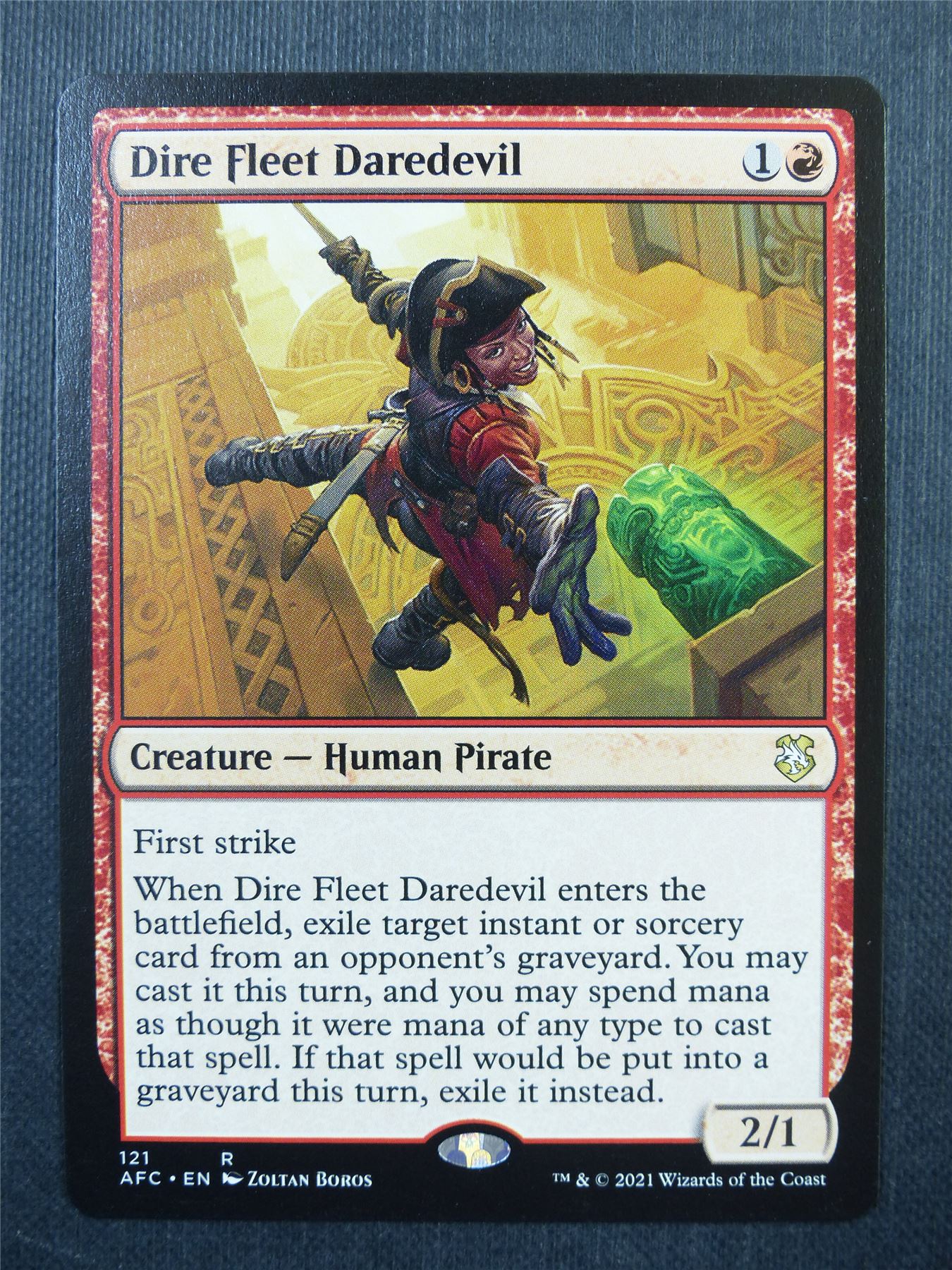 Dire Fleet Daredevil - Mtg Card #3VR