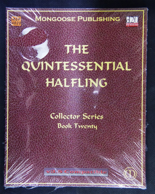 The Quintessential Halfling - Collector Series Book Twenty - D20 System - Roleplay - RPG #15R