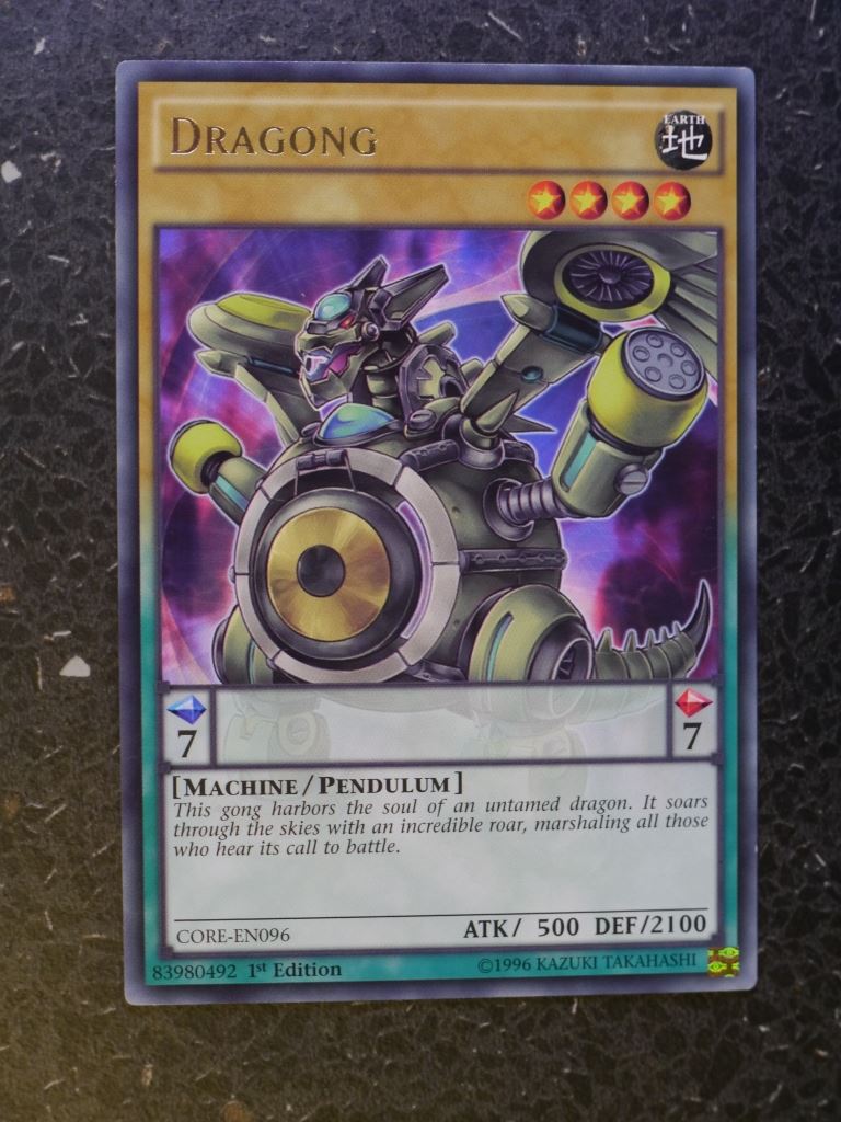 Yugioh Cards: DRAGONG CORE  RARE # 3H14