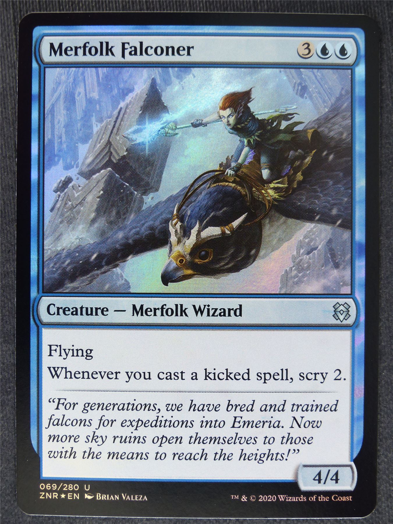 Merfolk Falconer Foil - Mtg Magic Cards #A2