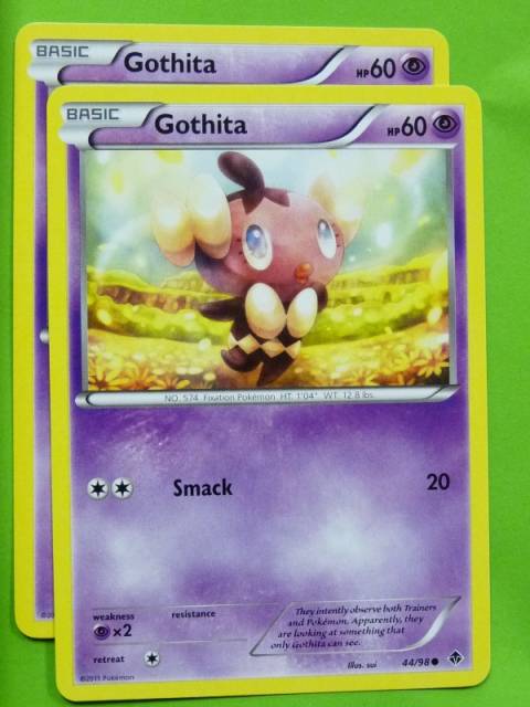 POKEMON B&W Emerging Powers x2 - GOTHITA 44/98