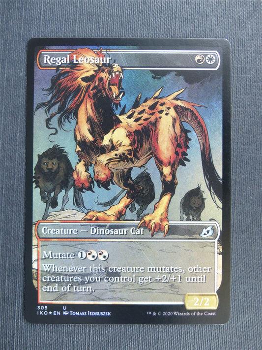 Regal Leosaur Showcase Foil - IKO - Mtg Card