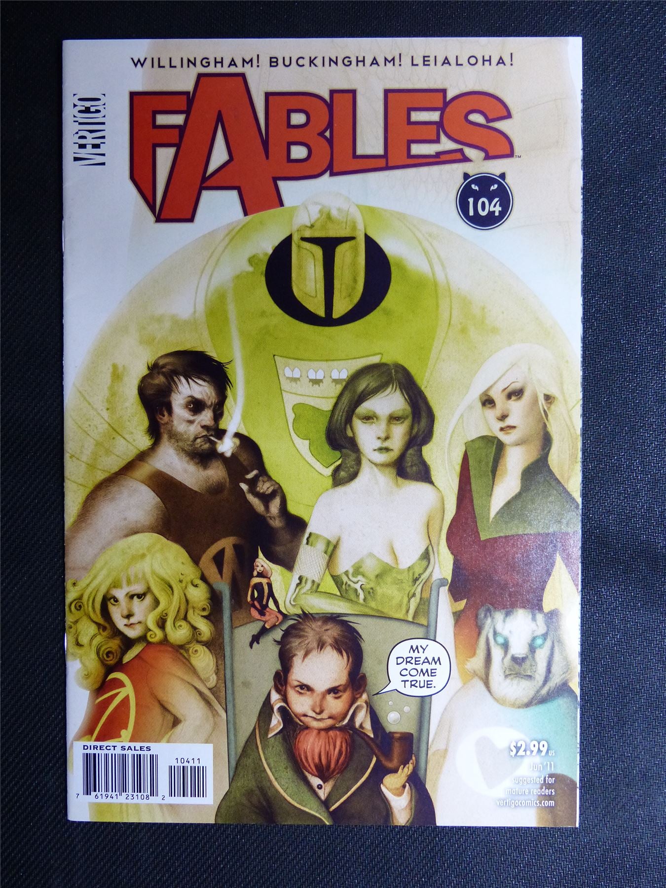 FABLES #104 - Vertigo Comics #61Q