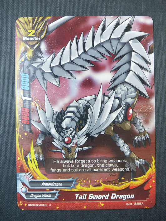 Tail Sword Dragon - Buddyfight Card #60