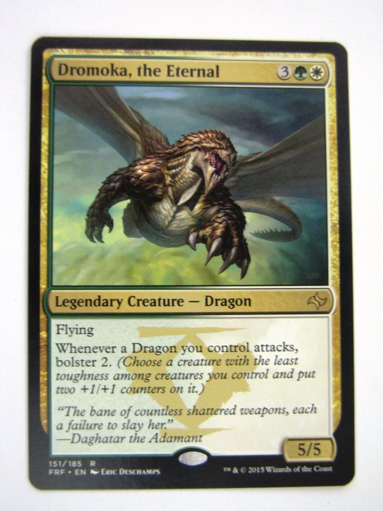 MTG Magic Played Cards: DROMOKA, THE ETERNAL # 6J83