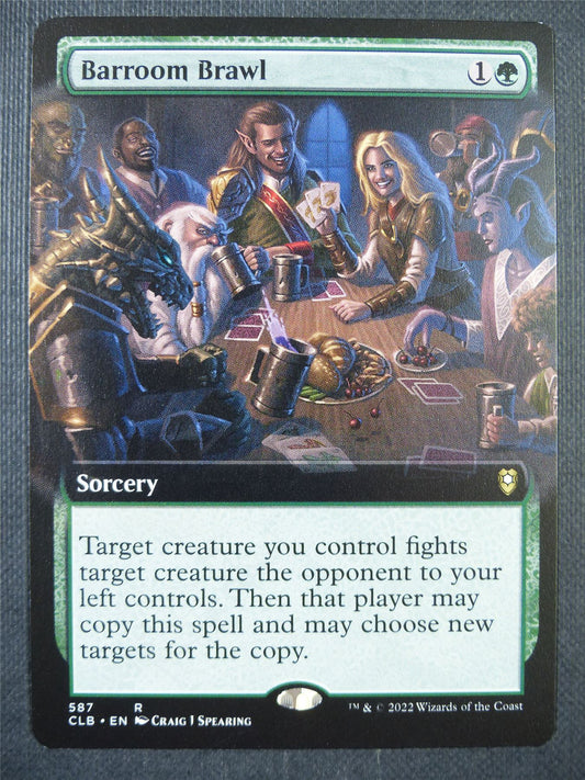 Barroom Brawl Extended art - Mtg Card #6TS