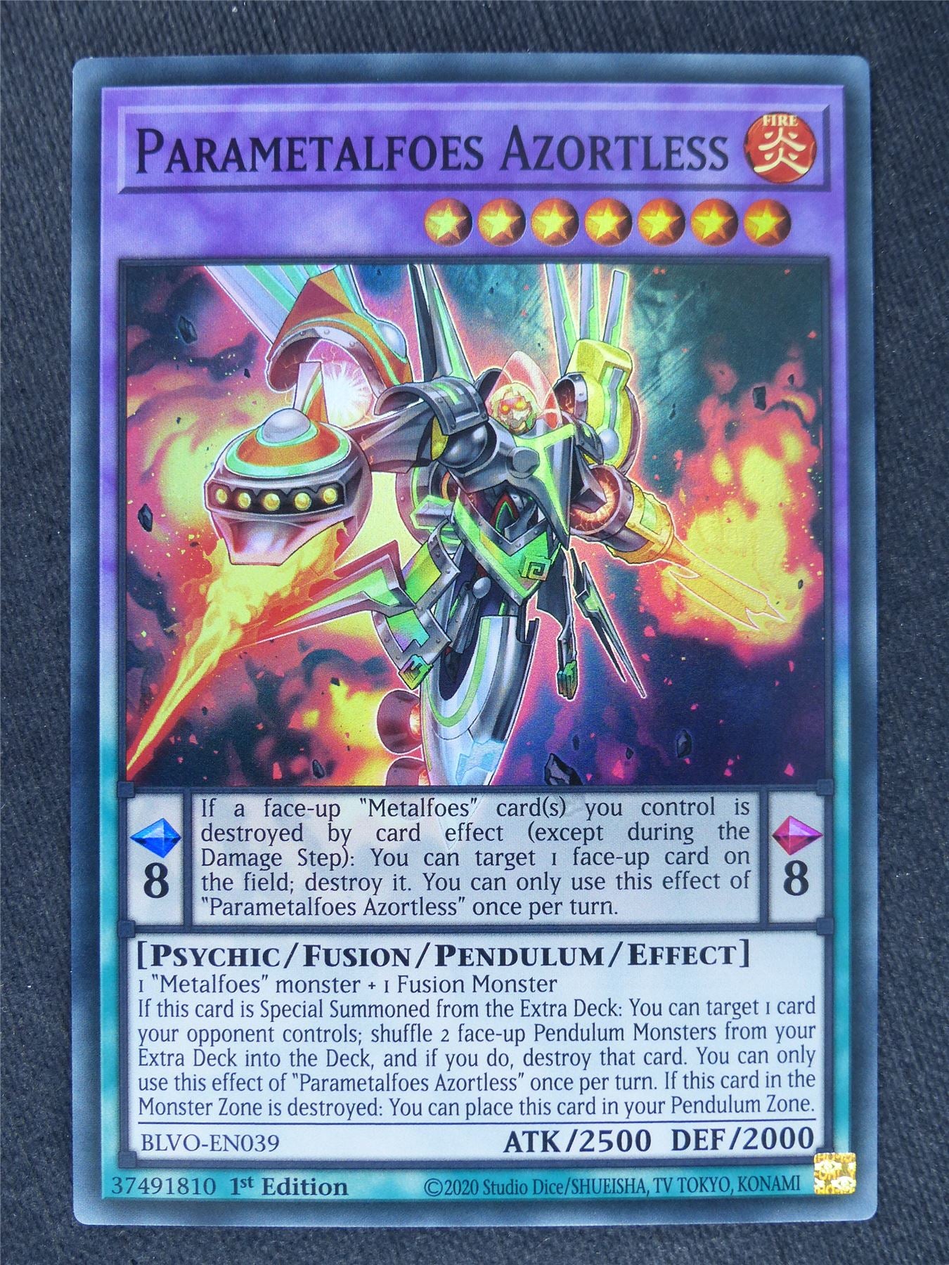 Parametalfoes Azortless Super Rare - Yugioh Cards #WQ