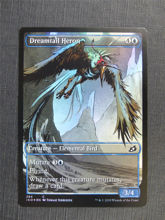 Dreamtail Heron Showcase Foil - IKO - Mtg Card