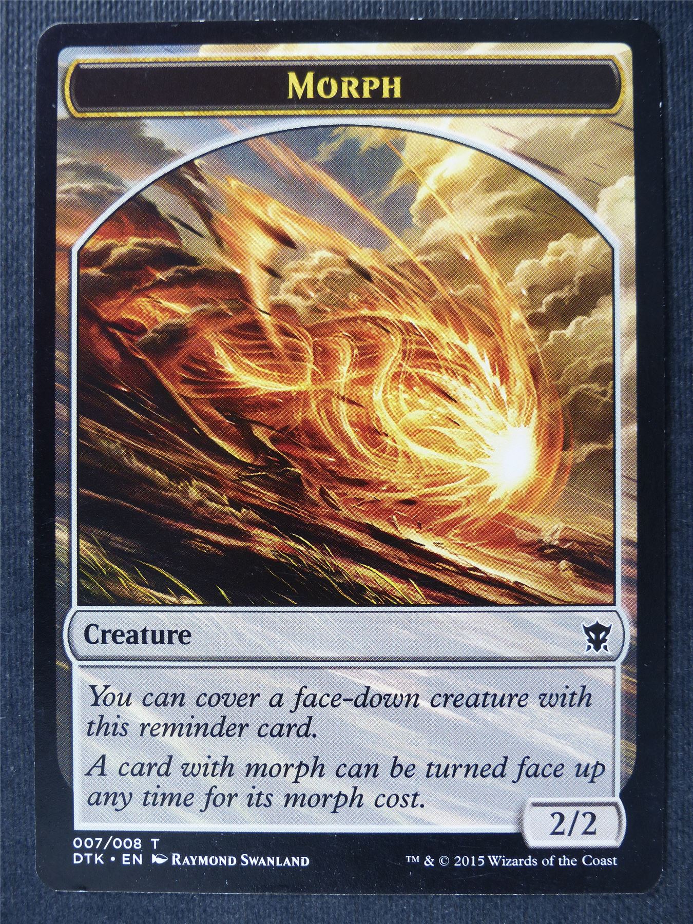 Morph Token - Mtg Card #1TH