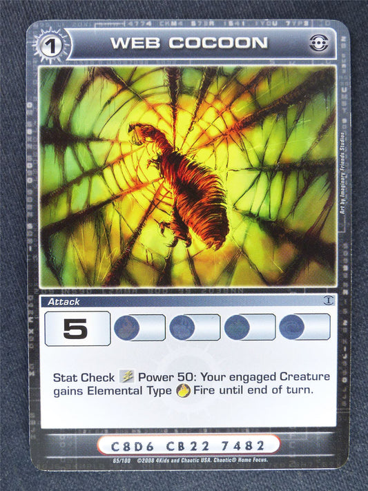 Web Cocoon 65/100 - Chaotic Cards #KT