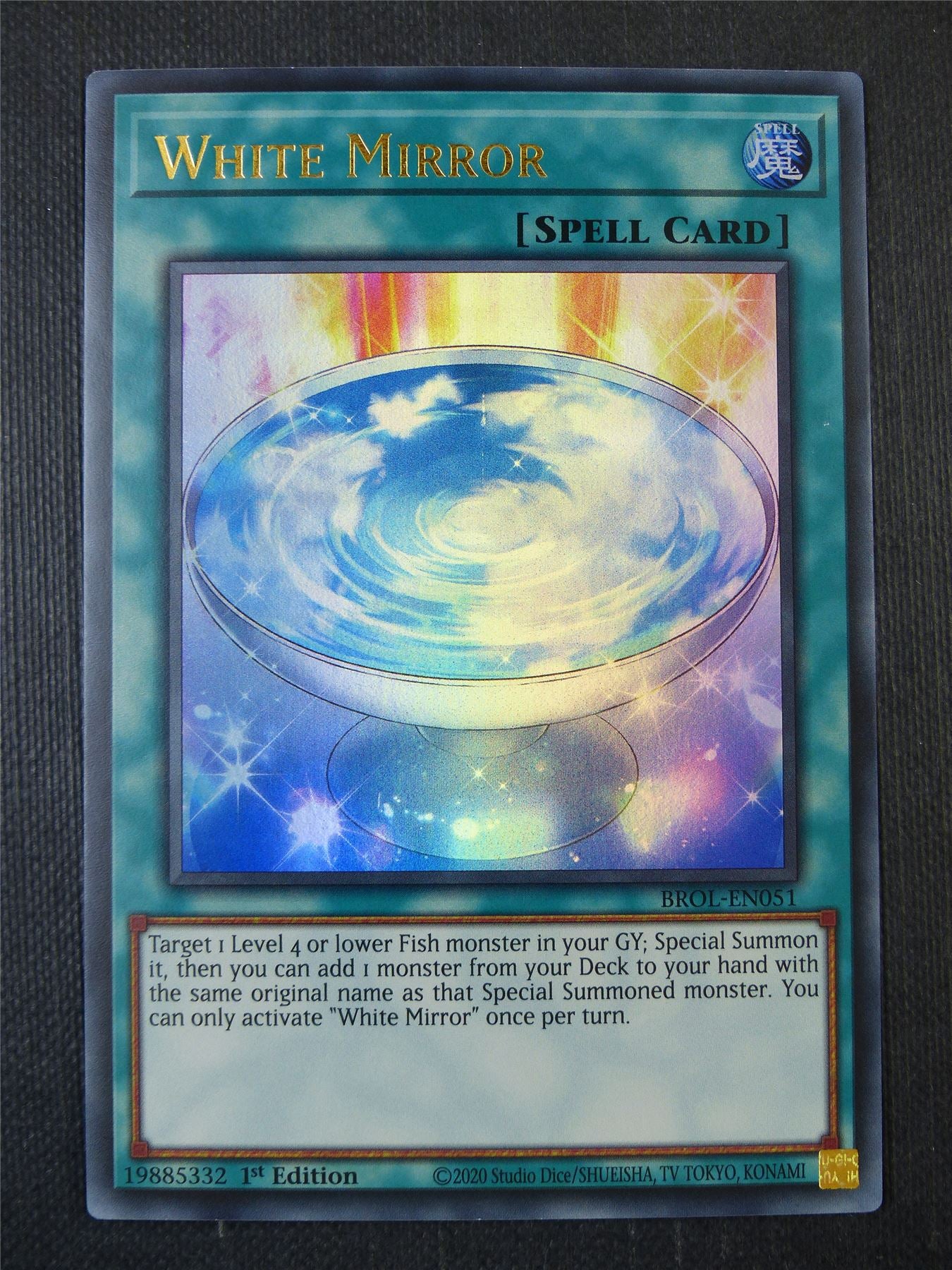 White Mirror BROL Ultra Rare - 1st ed Yugioh Card #9EN