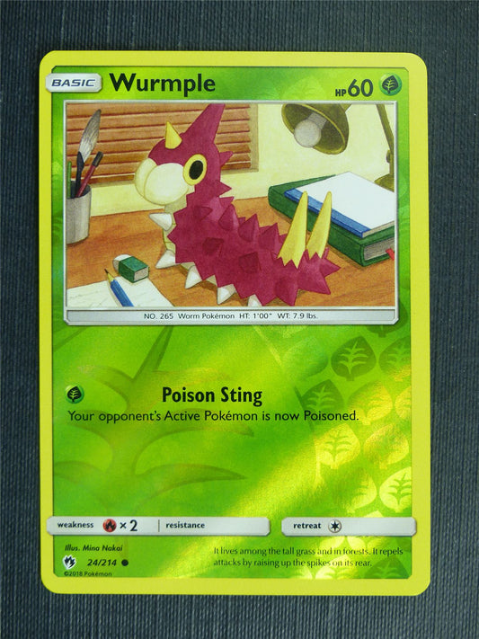 Wurmple 24/214 Reverse Holo - Pokemon Cards #1UH