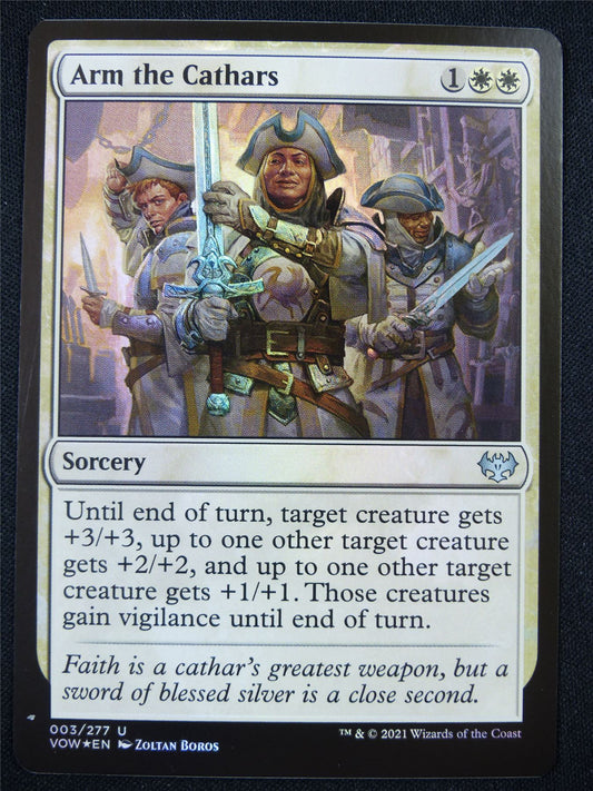 Arm the Cathars Foil - Mtg Card #1MO